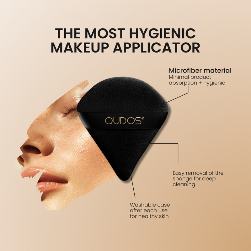 Qudos Luxury Powder Puff Gift Set - AirFinished Skin for a Year