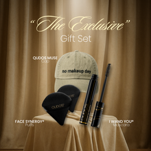 Qudos Beauty Exclusive Gift Set(mascara+powderpuffs+cap)