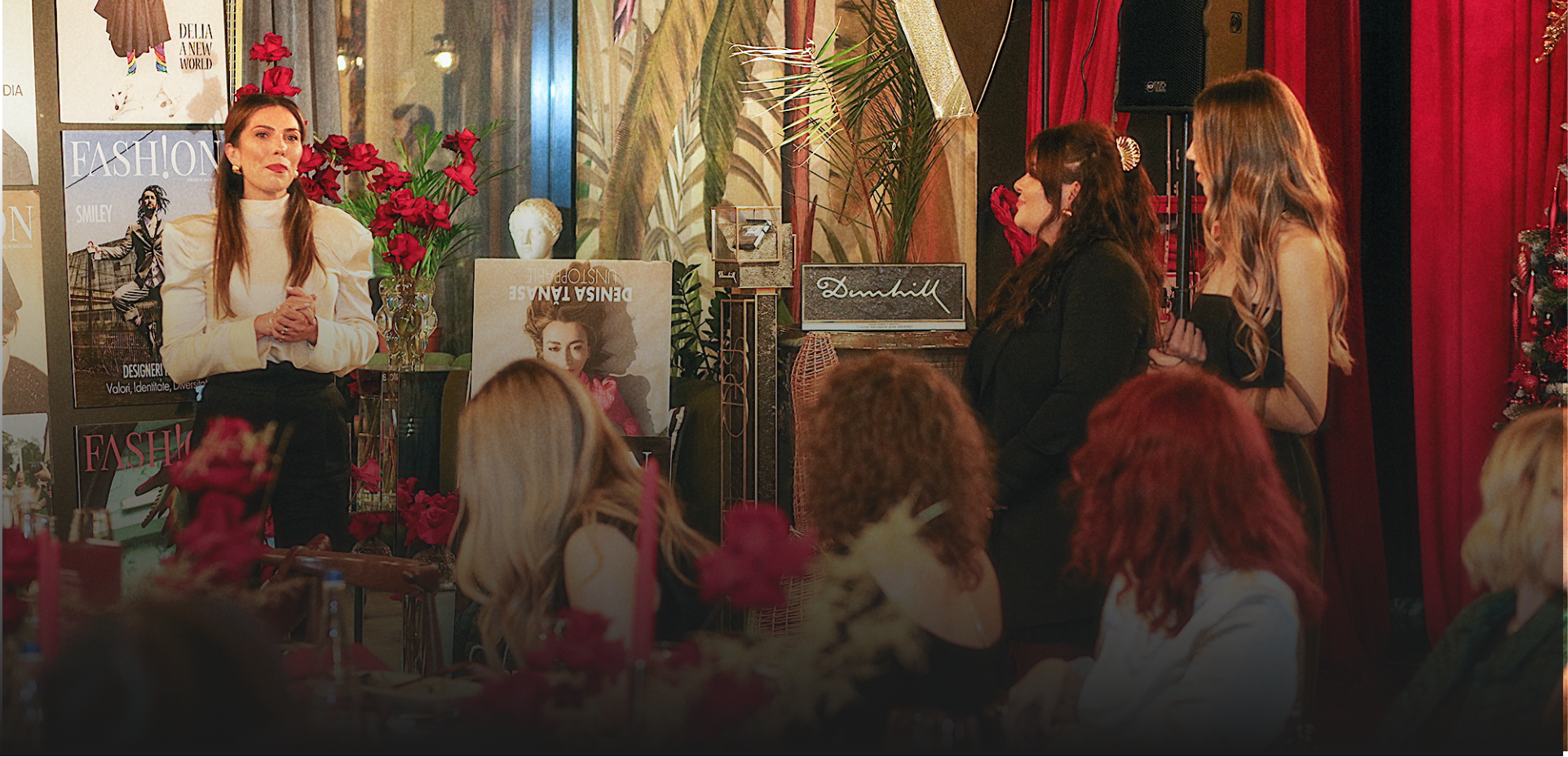 Andra Fenyes, Co-Founder of Qudos, in an Qudos Inner Circle event.